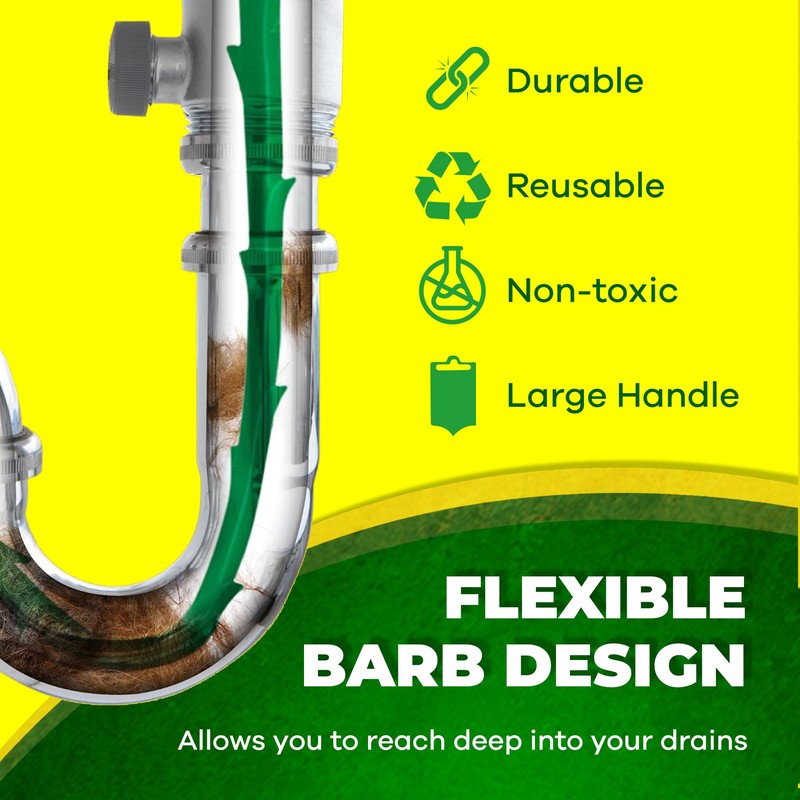 The original Zip-It Hair Clog Remover 25-inch Overall Length Drain