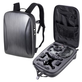 PONYRC Portable Hard Case for DJI FPV Combo, Waterproof Shockproof Backpack Bag for DJI FPV Explorer Combo, Goggles V2/ Goggles Integra, Remote Controller 2, Motion Controller, Battery & Accessories