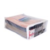 Clear Vinyl Zippered Storage Bags 12 x 15 x 5