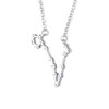 Clearine 925 Sterling Silver Necklace for Women - Pisces Constellation