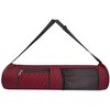 Premium Waterproof Yoga Mat Gym Bag with Zipper, Pockets and