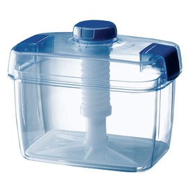 Squirrel S-30 Instant Pickle Container, Square Shape, Clear Blue, 0.1 gal (3 L), High Pet Recipes Included, Made in Japan