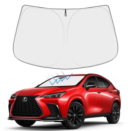 Proadsy 2024 - Parasol plegable para parabrisas delantero 2024, 2023, 2022, 2021, 2020, 2019, 2018, 2017, 2016, Lexus RX, SUV, accesorios
