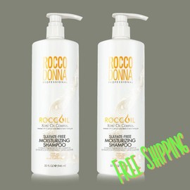 ROCCO DONNA Moisturizing Shampoo 32oz(Pack of 2) -sulfate free | paraben free