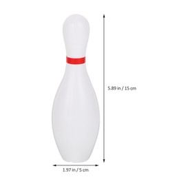 NUOBESTY Kids Bowling Balls Set Includes 10 Pins and 2 Balls, Mini Plastic Bowling Game Toy Indoor or Outdoor Games Birthday Gift for Kids Toddlers Boys and Girls