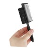 SAFIGLE 1pc Multifunctional Hairdressing Comb Broken Hair Brush Portable Dual-sided