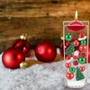 10066Pcs Christmas Vase Filler Decor Set Floating Pearls Santa Hat
