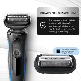 Qblahip New 64B Series 6 Replacement Head Compatible for Br-aun S7 Shaver 70-N1300S/ 70-N1000S/ 70-S4200cs/ 70-B7200cc/