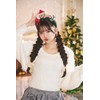 Clearstone Cosplay Christmas Gingerbread Cookie Headband Unisex Beige