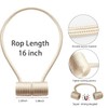 4Pcs Strong Magnetic Curtain Tiebacks Outdoor Elegant Decorative Tie Backs