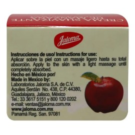 Crema Suavizante De Manzana Para La Piel 30 gr