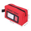 Lockout Bag for Lockout Tagout Devices, Large Capacity, Zippered Design,