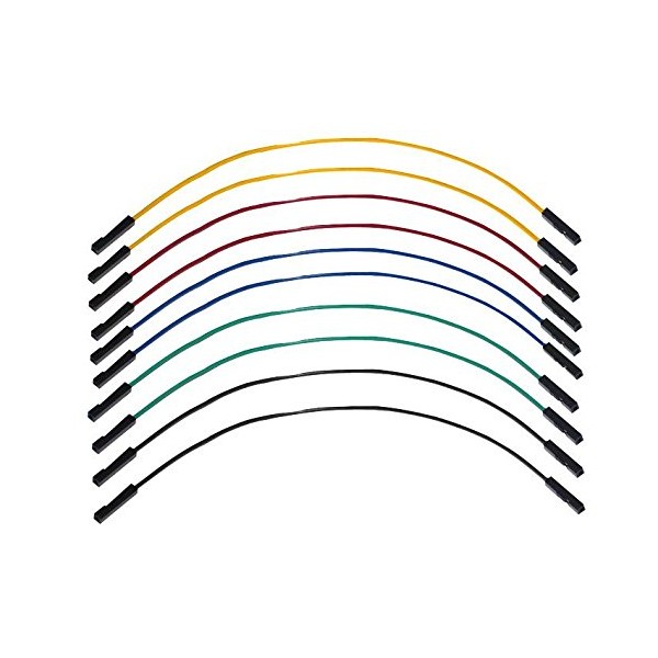 10 x F-F 150mm PK10 Bypass Leads Analog Development Kit