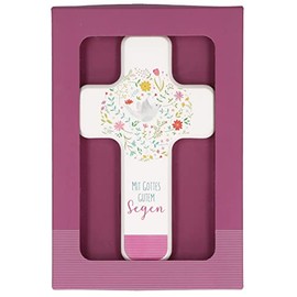 With God's Good Blessing: Wooden Cross