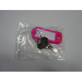 1 x Genuine Key for 30E045 Alpha Padlock (Key Tag, Pink)