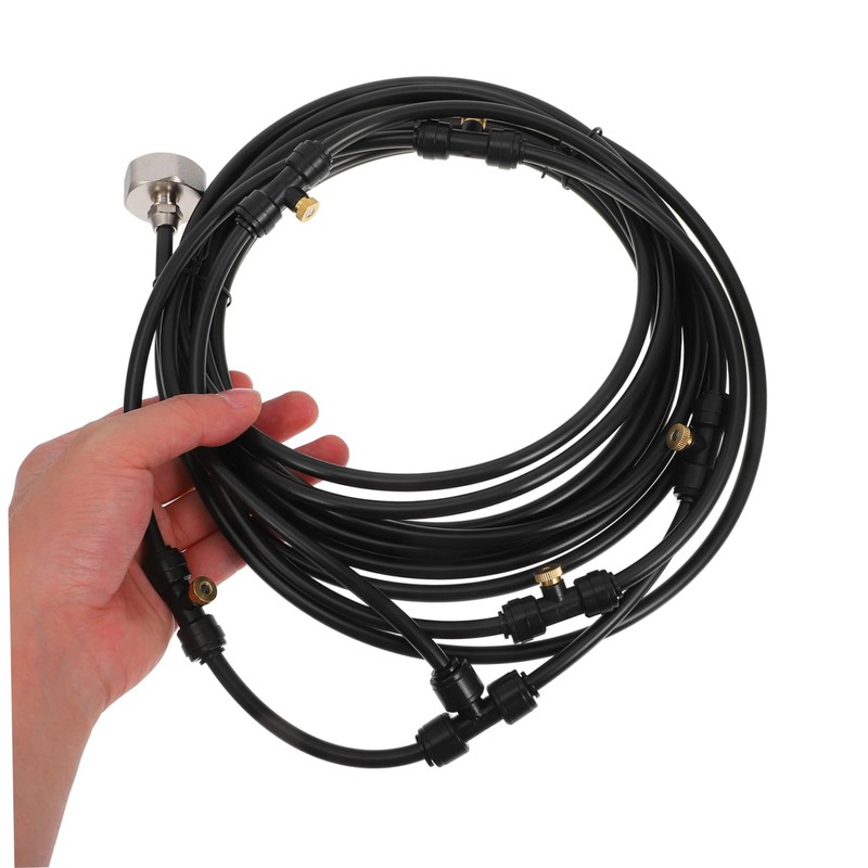 Levemolo Outdoor Misting Fan Kit Misting Cooling System for Patio