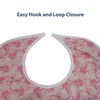 Personal Touch Ladies Adult Bib with Crumb Catcher Velcro Closure