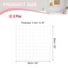 PATIKIL 20"x20" Wire Grid Panel, 2 Pack Board Photo Pictures