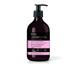 Baylis&amp; Harding BAYLIS & HARDING GOODNESS NATURAL HAND WASH ROSE & GERANIUM 500ML