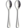 Nagao Antibacterial Teaspoon, 2-Piece Set, 18-8 Stainless Steel with Copper,