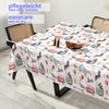 ANRO Oilcloth Tablecloth Washable Wax Tablecloth Plastic Tablecloth Sold by