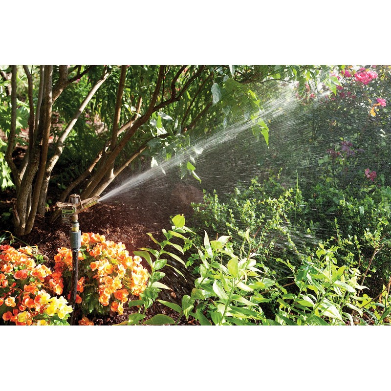 Rain Bird 35ADJTNTB Brass Impact Sprinkler, Adjustable 0° - 360°