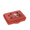 Fizzii Ladybird Lunch Box, Plastic, red, 15.5 x 12 x