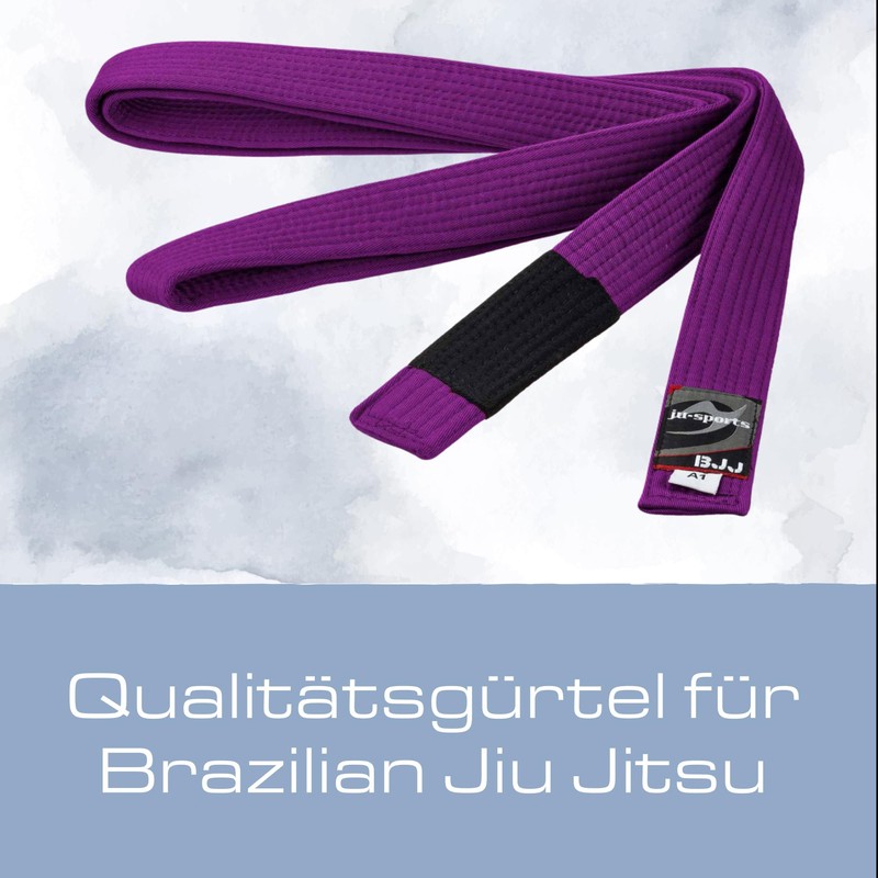 Ju-Sports Brazilian Jiu-Jitsu Belt, Purple, A1 (275)