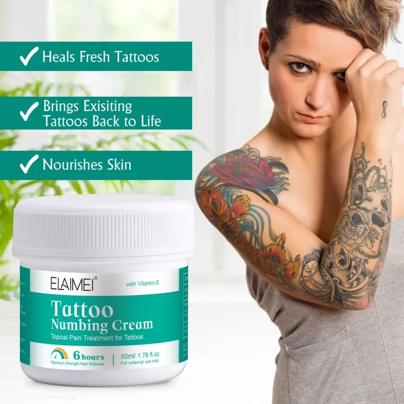 Pomada Antes Tatuaje Anestesico Natural Microblading Tattoo
