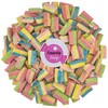 Smarty Stop Sour Licorice Filled Gummy Candy, Brick Shaped Bite-Sized