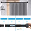 YNL Shower Curtain Rod 34-96 Inches(2.8-8ft), Adjustable Shower Rod No