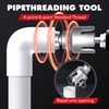 3/4'' (DN20) Pipe Threading Tool for PVC – Internal and