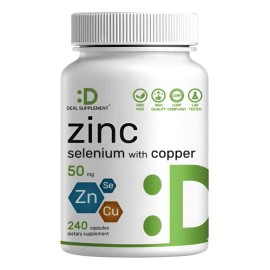 Suplemento En Cpsula Deal Supplement Suplementos Zinc, Selenio Y Cobre X 1.041g                                                                       