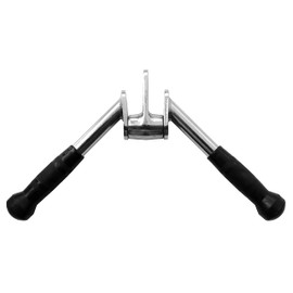 Ader Revolving Tricep Press Down V Bar W/Rubber Grips