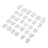 30pcs Pinky Toe Protector Anti Friction Breathable Transparent Ultra Thin