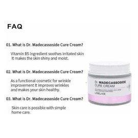 Crema Facial Coreana Antiarrugas  Dr Cure Madecassoside_1pz Todo Tipo De Piel Danoche                                                                 