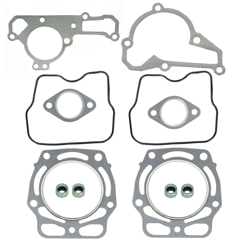 Silscvtt Top End Head Bottom Gasket Kit Replacement for Kawasaki