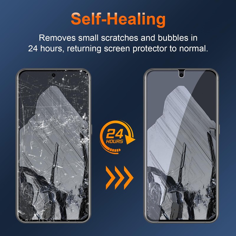 JEHOO [2 Pack] Pixel 8 Pro Privacy Screen Protector Flexible