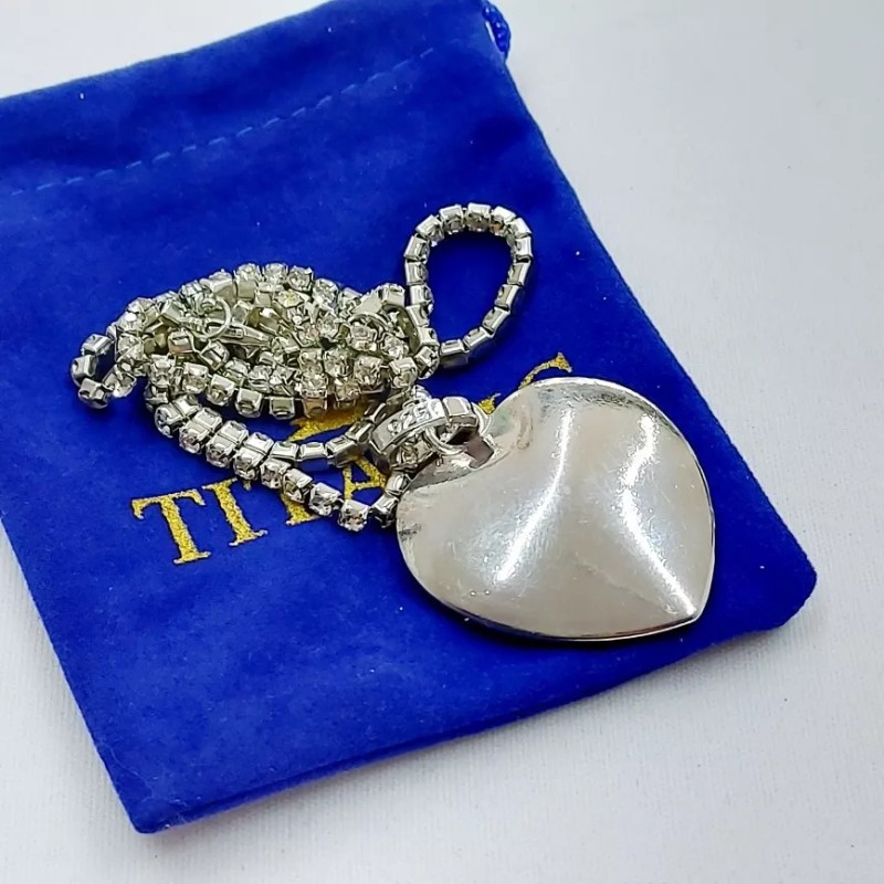 Dtup Collar Titanic Corazón Del Mar Plata