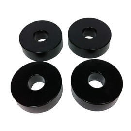 Isolate It: Sorbothane Vibration Isolation Washer 30 Duro (0.5" ID - 1.5" OD - 0.5" Thick) - 4 Pack