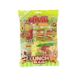Efrutti Gummi Sour Lunch Bag Pack of 12 - 2.7oz Each