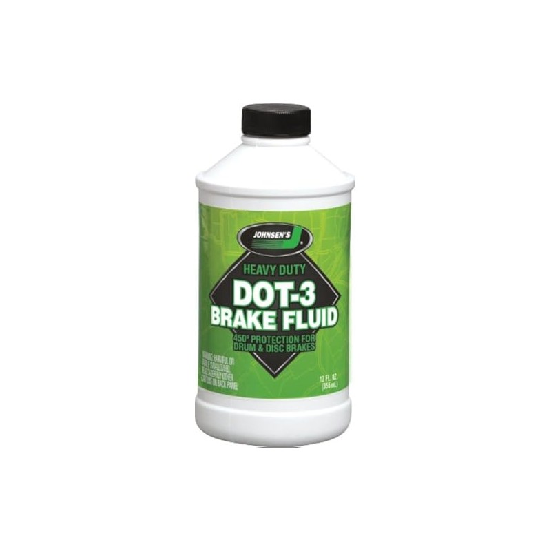 Johnsen's 2224 Premium DOT 3 Brake Fluid - 12 oz.