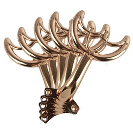 ZIYOUGOU 42’’ Replacement Ceiling Fan Blades Arms,Ceiling Fan Blade Arms,Ceiling Fan Replacement Blades,Ceiling Fan Blade Brackets,Fan blade fork,Blades For Fan Arms, Blade arm,5pc. (golden)