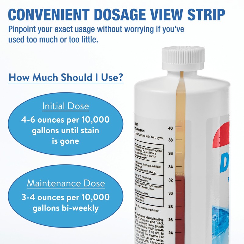 Doheny's Extra-Strength Metal Out Pool Treatment | Professional-Grade, Highly Concentrated