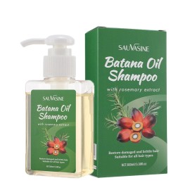 SAUVASINE Batana Oil Shampoo for Hair Growth, Rosemary Shampoo, Nourishing & Rejuvenating