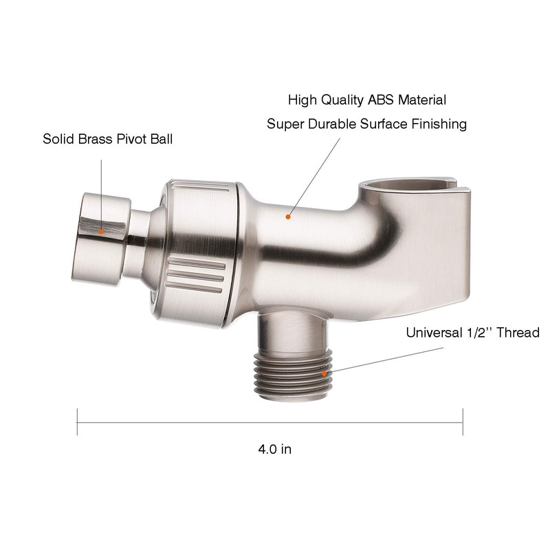 Universal Shower Head Holder for Handheld Shower Head, Adjustable Shower
