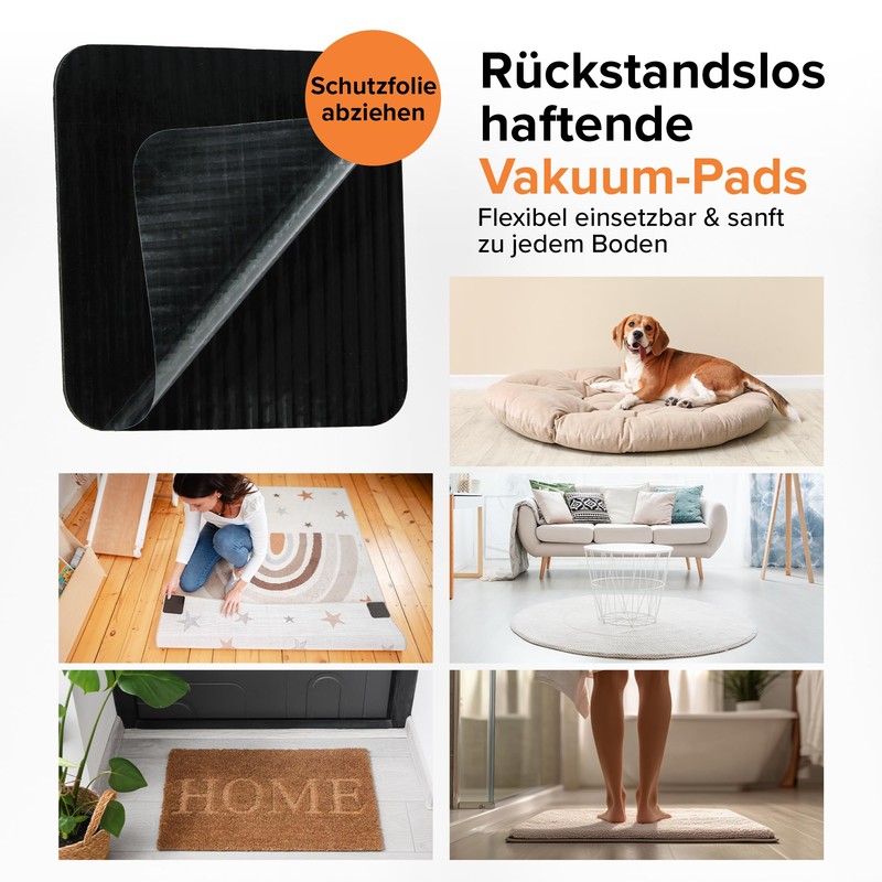 GripFix® Carpet Non-Slip Underlay - Non-Slip, Washable Non-Slip Pads for