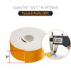 Weather Stripping Door Seal Strip 2"W * 1/4"T, Door Insulation