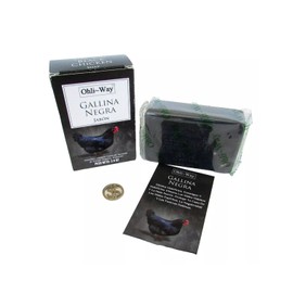 Ohli Way TWO - 100gm black chicken Soap Ohli-Way gallina negra Jabon 3.5 oz - DOS Jabones