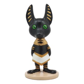 Ebros Weegyptians Collection Egyptian God of Mummification and Afterlife Anubis Statue 4" Tall Ancient Deities Gods and Goddesses of Egypt Collectible Figurine Historical Educative Sculpture